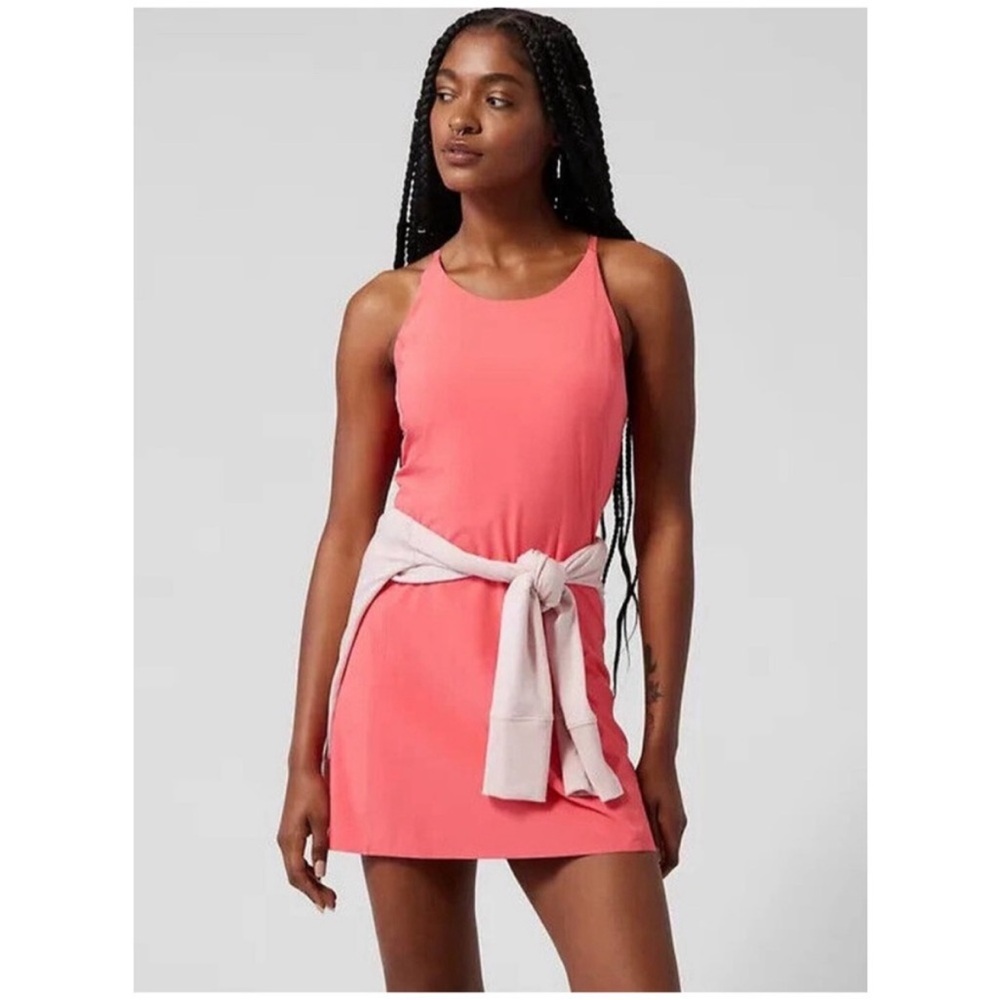 Athleta Infinity Dress Coral Petal